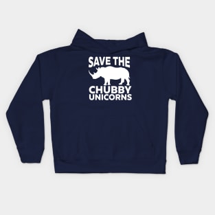 Save The Chubby Unicorns Kids Hoodie